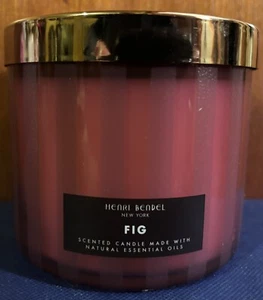 Bath & Body Works HENRI BENDEL "FIG" 3-Wick 14.5 oz Candle - NEW - Picture 1 of 3