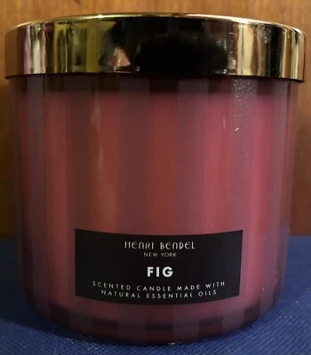 Bath & Body Works HENRI BENDEL "FIG" 3-Wick 14.5 oz Candle - NEW - Image 1 of 3