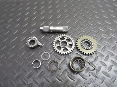 02 HONDA CR 250 CR250 OEM EJE DE ARRANQUE Y ENGRANAJES ¡BUENO! ¡¡SOLO 2002!!! Foto 1 de 4