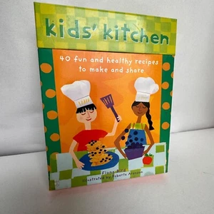 Kids' Kitchen: 40 Fun and Healthy Recipes on colorful cards in flip-top box - Picture 1 of 5