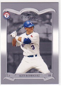 2003 Donruss Classics Baseball #15 Alex Rodriguez
