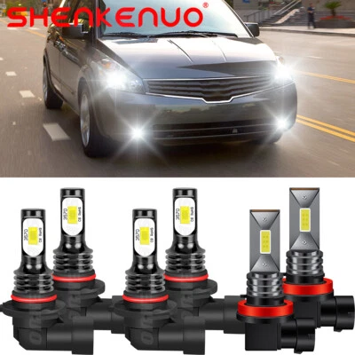 Kit de faros antiniebla LED 6000K para Nissan Quest 2004 2005 2006-2009 Foto 1 de 4