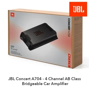 JBL Concert A704 - Altavoz/Subamplificador Amplificador Coche Compacto 4 Canales Puenteable - Imagen 1 de 3