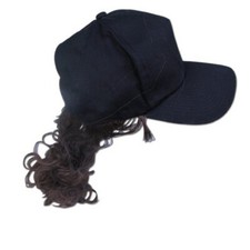 Hat With Hair In Men's Hats for sale | eBay