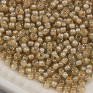 Cuentas de semillas Toho 8/0 cristal forrado de beige 15g #369 10642173 - Imagen 1 de 1