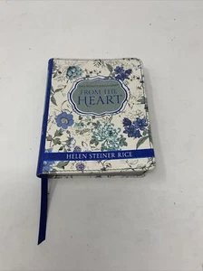 One-Min Devotions From the Heart Lux-Leather - Leather Bound - GOOD - Picture 1 of 12