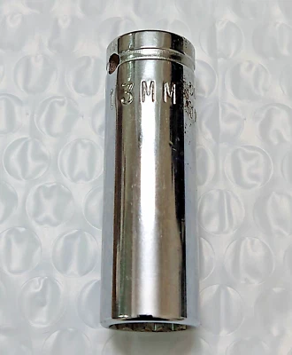 CORNWELL TOOLS USA TM2113L, 3/8" DRIVE, 13MM. SOCKET, 2.25" DEEP/HIGH, 12 POINT. - Image 1 of 4