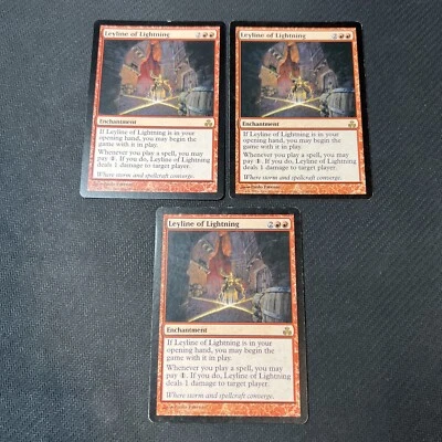 Leyline of Lightning Magic The Gathering Mtg Rare Guildpact Card 3 - Image 1 of 4