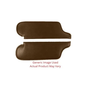 Sun Visor For 1970-1970 Pontiac Bonneville Sedan 4-DR Dark Saddle Front LH RH - Picture 1 of 8