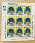 St. Vincent 1990 - Nolan Ryan 300th Win OVPT - Sheets of 9 - Scott #1336-7 - MNH