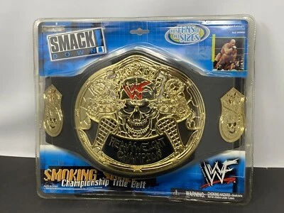 Cinturón Campeón Peso Pesado Calavera Steve Austin Piedra Fría Jakks WWF 2000 Foto 1 de 4
