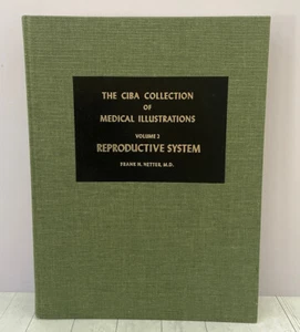 CIBA Collection  Medical Illustrations Reproductive Systems Vol 2 1992 By Netter - Picture 1 of 7
