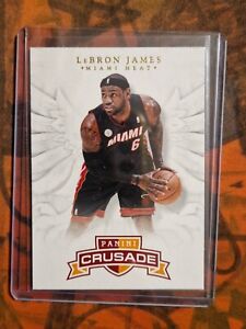 2012-13 Panini CRUSADE Basketball LEBRON JAMES Miami Heat #13