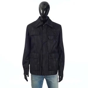DIOR x AMOAKO BOAFO 4750$ Black Wool Safari Jacket - Picture 1 of 12