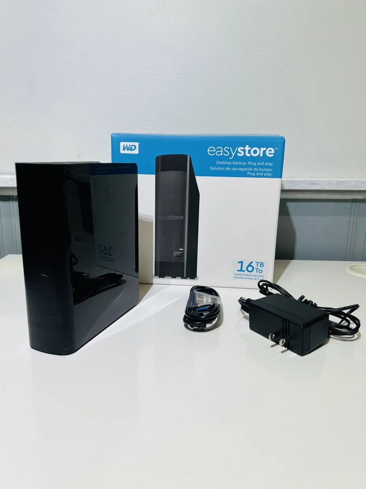 Western Digital EasyStore 16TB External Hard Drive - Image 1 of 3