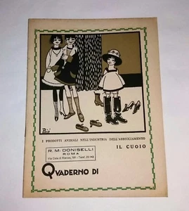 Quaderno scolastico - Moda - Cartiere A. Binda, s.d., anni '30 - Intonso - Foto 1 di 2