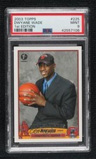 2003-04 Topps NBA Draft 1st Edition Dwyane Wade #225 PSA 9 MINT Rookie RC HOF