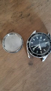NICE Vintage 1988 80's Timex Men's Watch Diver Black White Bezel 100M Lollipop - Picture 1 of 3