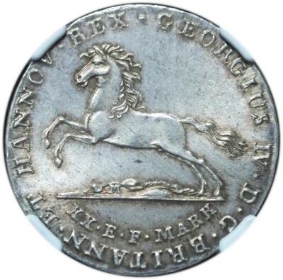 1823 16 Gute Groschen German States Hannover MS63 NGC Stunning Preservation - Image 1 of 4