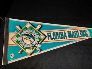 Florida Marlins Pennant 90'S -2000's 30" full size - Picture 1 of 3