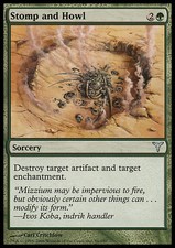 MTG 4x Stomp and Howl-Smash and screams-dis-Magic