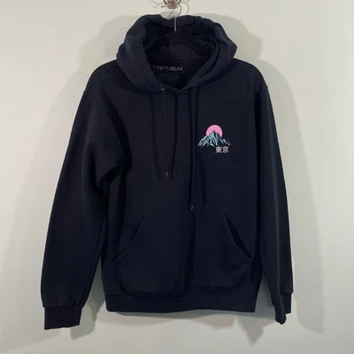 Fifth Sun Men's Black Tokyo Graphics Pullover Hoodie Size S  - Image 1 of 4