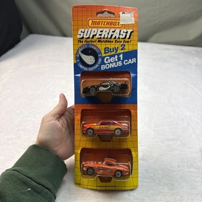 Vtg Matchbox Superfast Lot Halley's Comet Car Chevy Pro Mercedes AMG 500 SEC - Image 1 of 4