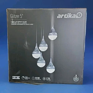Artika PDT-5GL-RN LED Pendant - Silver - Picture 1 of 5