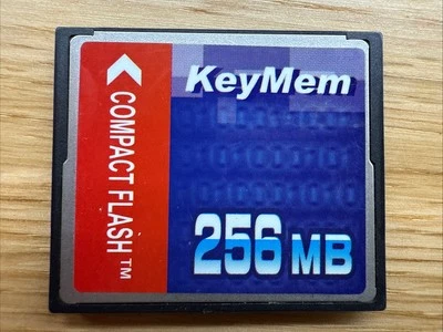 KeyMem 256MB Compact Flash Compactflash CF Camera Memory Card For DSLR Drone Etc - Image 1 of 2