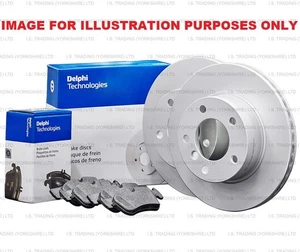 FOR VW T-ROC 1.0 TSI 1.5 TSI 2017-2025 DELPHI 288mm FRONT BRAKE DISCS BRAKE PADS - Picture 1 of 3