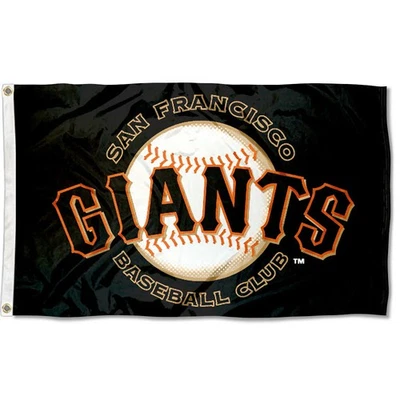 Bandera grande 3x5 de los Gigantes de San Francisco MLB al aire libre Foto 1 de 4