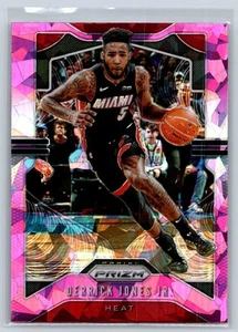 Panini Prizm #150 Derrick Jones Jr. Prizms Pink Ice 2019-20 - Imagen 1 de 2