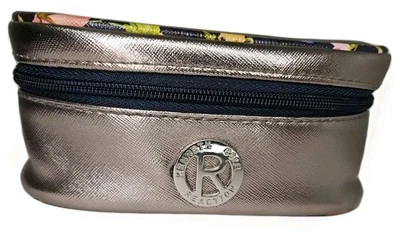 Kenneth Cole Bolsa de Reacción Astilla Cosméticos Artículos de Aseo Maquillaje Bolsa de Viaje Estuche 7"x3" Foto 1 de 4