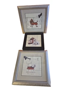 Set of 3 Limited Edition Prints Dogs Signed by Alex Clark Decorative - Picture 1 of 14