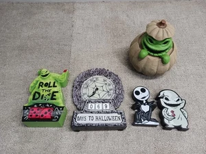Nightmare Before Christmas Halloween Countdown Oogie Boogie Roll the Dice Set - Bild 1 von 21
