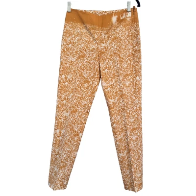 AKRIS Bergdorf Goodman Naranja STUDIO 54 NYC Impresión Fotográfica PANTALONES Melocotón Diseñador 6 Foto 1 de 4