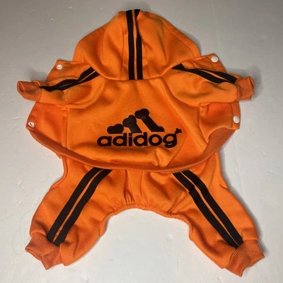 Suéter suéter para perro ADIDOG suéter jersey para perros talla mediana - naranja talla M broches a presión Foto 1 de 4