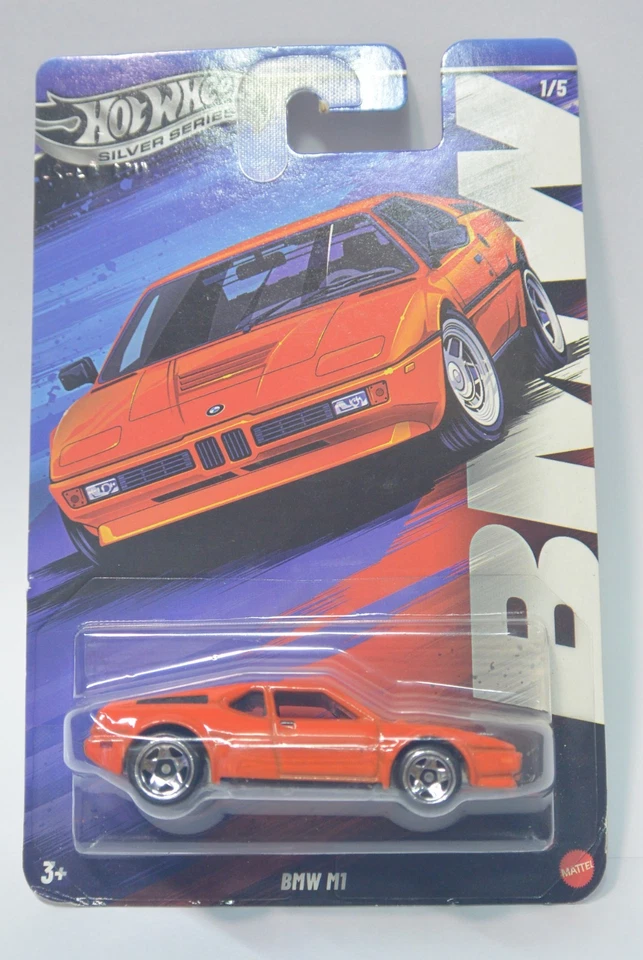 2025 Hot Wheels Silver Series BMW M1 - Image 1 of 1