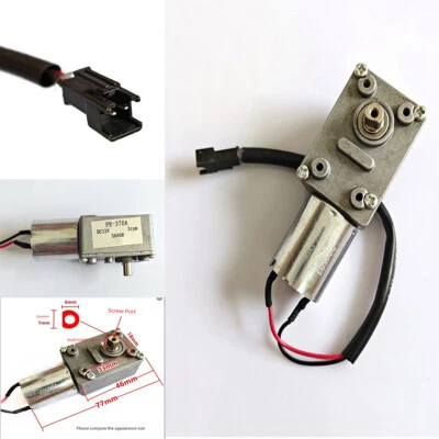 370A DC12V 3RPM 5600R Suction/Kitchen Hood Liftgate Synchronous Motor PR-370A - Image 1 of 4