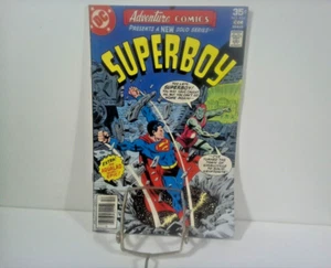 Adventure Comics #454 DC Comics Nov/Dec 1977 Superboy Aqualad Kryptonite Kid - Picture 1 of 5