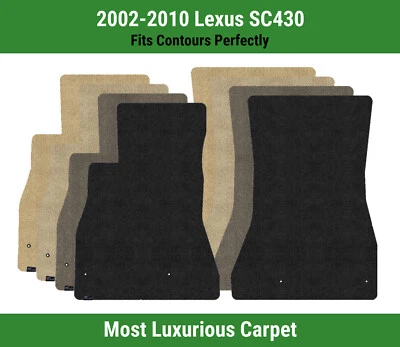 Lloyd Luxe Front Row Carpet Mats for 2002-2010 Lexus SC430  - Image 1 of 4