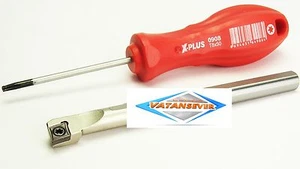 95° Bohrstange  S08H SCLCR06 + 1x Ersatzschraube M2,5x6 NEU - Bild 1 von 1