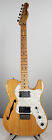 Fender '72 Telecaster Thinline Semi-hollow Electric Guitar - Natural - Damaged
