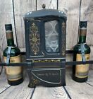 Novelty Wine Bottle Holder/Display-Black Sedan Chair-Light (AF)-Bar/Home Decor