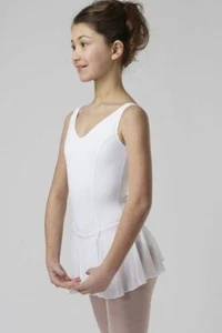 justaucorps, tunique avec jupette de danse, VICARD TN53 Irène rose en 4 ou 8 ans - Imagen 1 de 2
