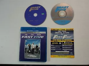 Fast Five Blu-ray/DVD 2-Disc bewertet/nicht bewertet enthält digitale Kopie *kostenloser Versand* - Bild 1 von 1