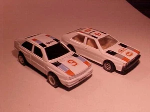 LOT SMALL 3 INCH 1985 Audi Quattro Yat Ming 1035 & Welly 1/64 Diecast Mint Loose - Picture 1 of 7