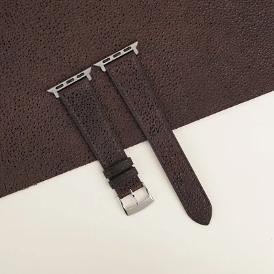 Correa de reloj Apple de cuero marrón negro diamante 38 mm 40 mm 41 mm 42 mm 44 mm 45 mm 49 mm Foto 1 de 4