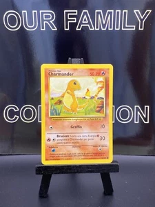 ITALIAN Pokemon Base Set Charmander 46/102 Common Card Unlimited, NM - Picture 1 of 6