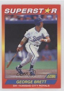 1992 Score 100 Hottest Players Box Set George Brett #21 HOF